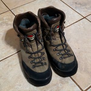 Zamberlan Gore-tex womens 9 Hiking Boots deerskin tan Waterproof